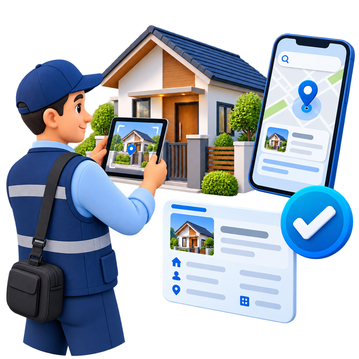 Digital property identification